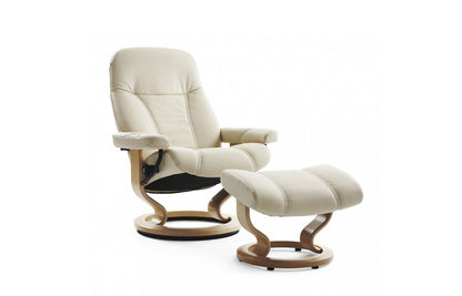 Stressless Consul Recliner Chair with Footstool