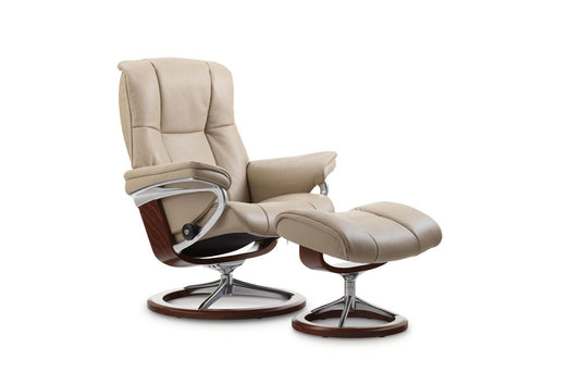 Stressless Mayfair Recliner Chair with Footstool (S)