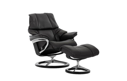 Stressless Reno Recliner Chair with Footstool (M)